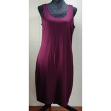 Forever 21+ Plus Size Burgundy Sleeveless Midi Dress Comfortable Casual