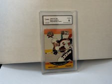 1990 PRO SET #362 MARIO LEMIEUX HOCKEY CARD GRADED 8