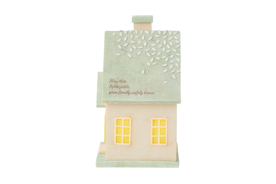 Figura encendida Enesco Foundations Beacon House Guide Your Family 5,375 pulgadas Foto 4 de 4