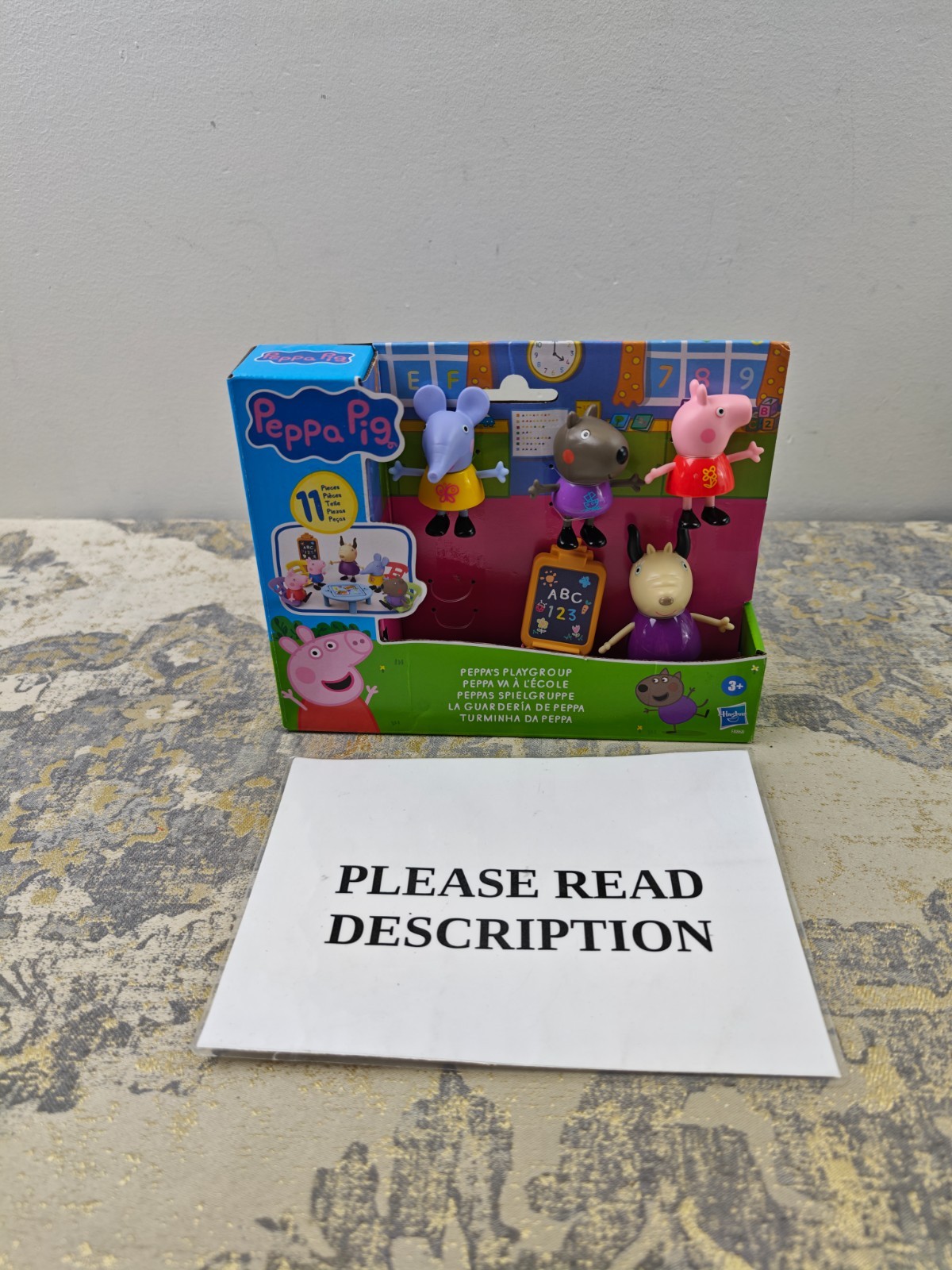 Peppa Pig Peppa's Playgroup Playset, Pink