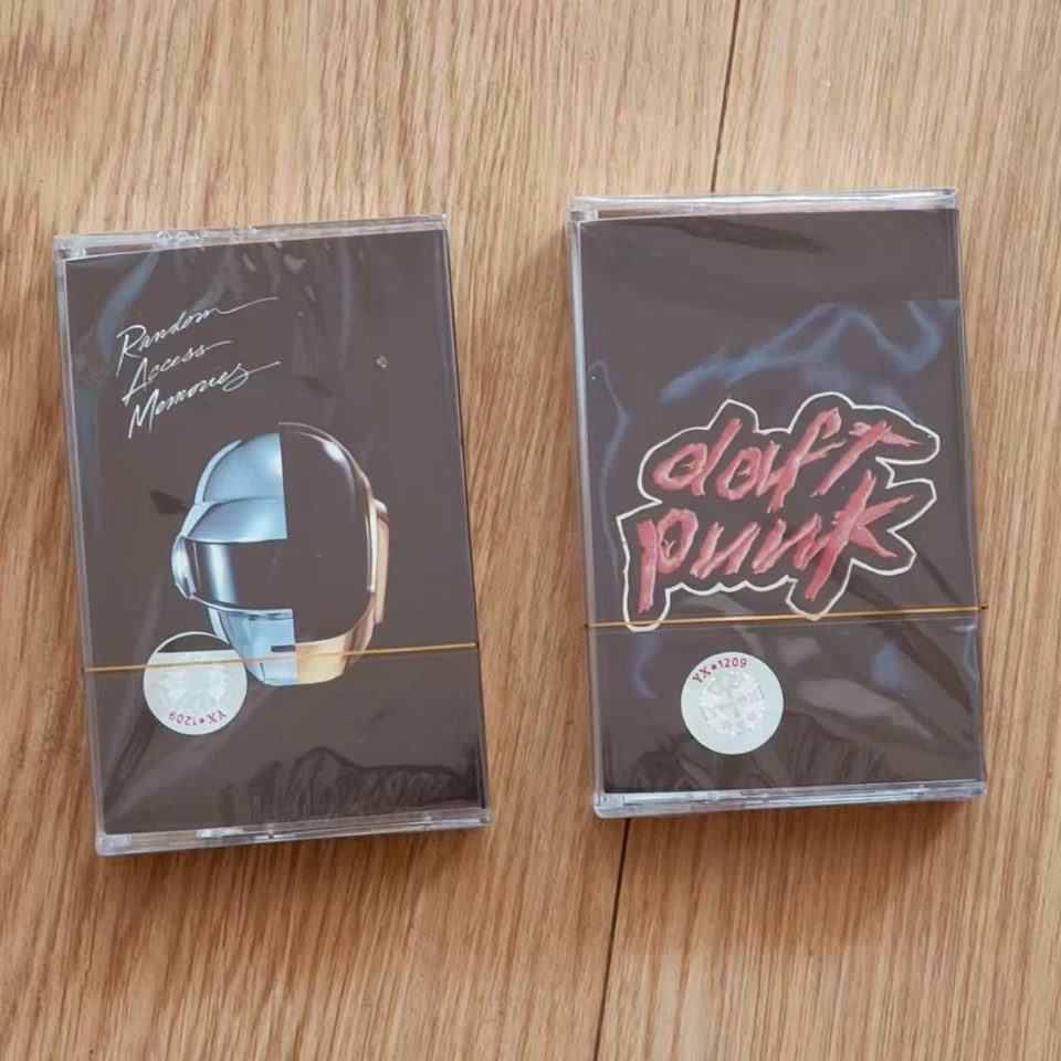 3pcs Daft Punk Random Access Memories Retro Album Tape Sealed Cassettes NEW - Image 4 of 4