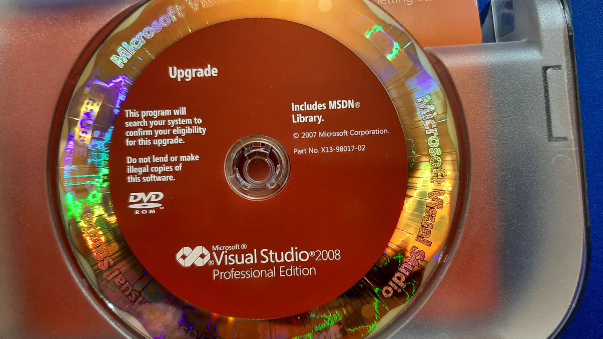Microsoft Visual Studio 2008 Professional Edition - Upgrade for