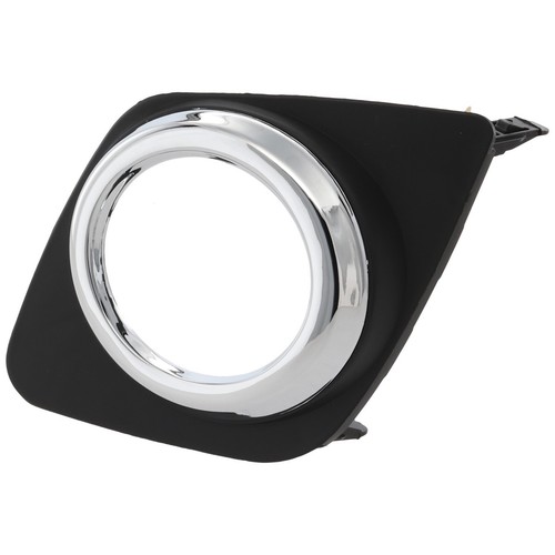 Fog Light Trim Set For 2009-2012 Toyota RAV4 Left and Right Black and Chrome 2Pc - Picture 9 of 9