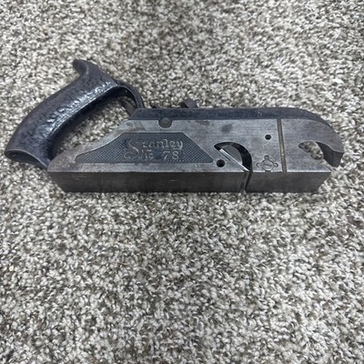 Vintage Stanley  No. 78 Rabbit  Plane.  No fence.  Good Condition.