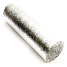 Foam Insulation Double Aluminium Foil Energy Saving 3mmx50cmx5m Roll Home Wall