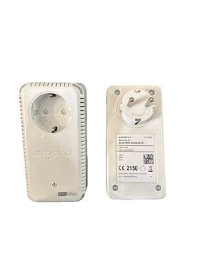 Devolo dLAN 500 duo+, 2 x Adapter im Set (500 Mbit/s, 2x LAN Port ...