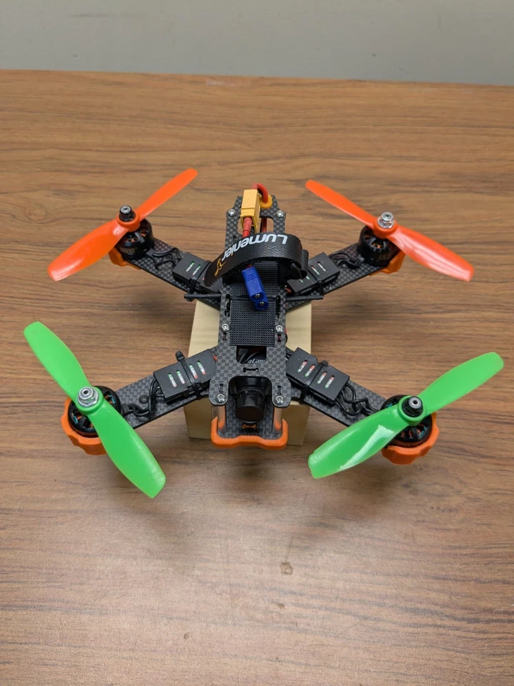 Lumenier FPV Racing Drone Carbon Fiber Frame Sony Camera - Image 3 of 4