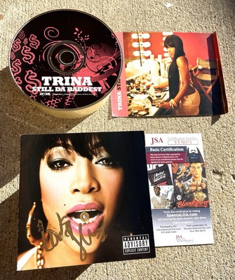 TRINA Still Da Baddest SIGNED CD JSA COA Hip Hop Autograph | eBay