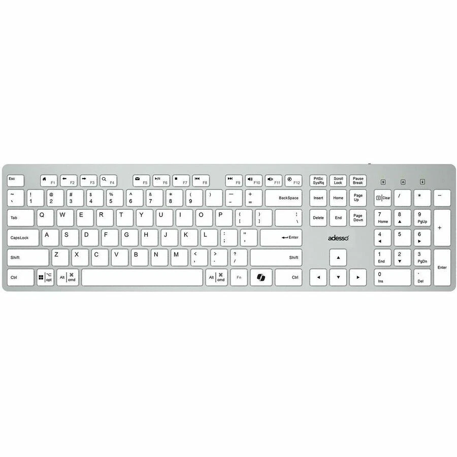 Adesso AKB730UW EasyTouch 730UW USB-C Multi OS Scissor Switch Keyboard - Image 3 of 4