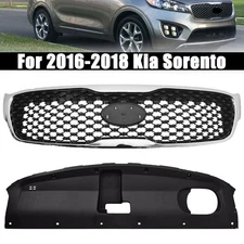 Front Upper Grille Radiator Sight Cover Set 86360C6000 For 2016-2018 Kia Sorento