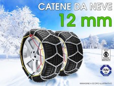 CATENE DA NEVE OMOLOGATE AUTO 12mm GR. 255 265/75 R15 265/75R15