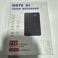 AI Voice Recorder, Audio Activated 64GB Recorder with Playback w/ App Control