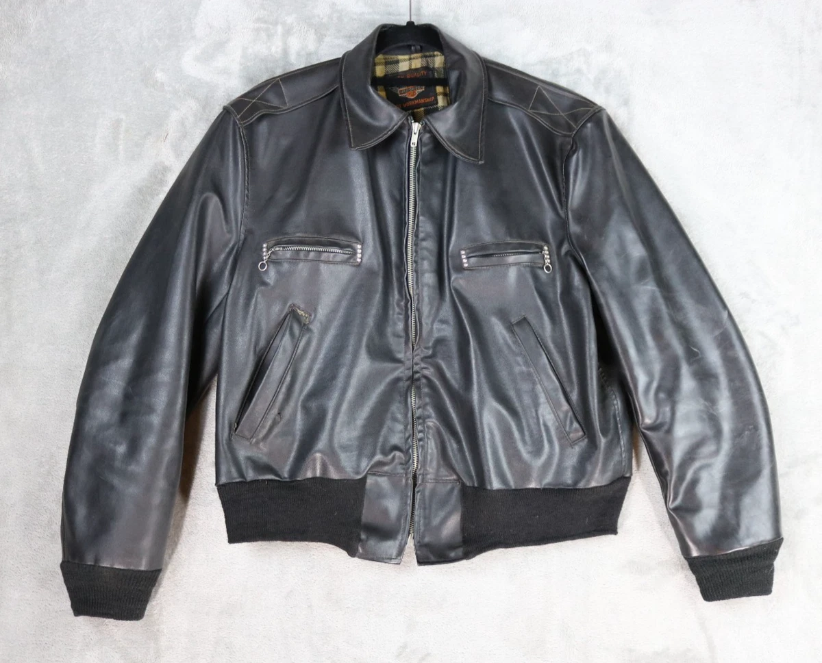 Black 1950s Vintage Outerwear Coats & Jackets for Men for sale | eBay