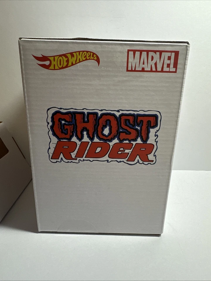 2022 Hot Wheels Mattel SDCC Ghost Rider With Vehicle - Image 4 of 4
