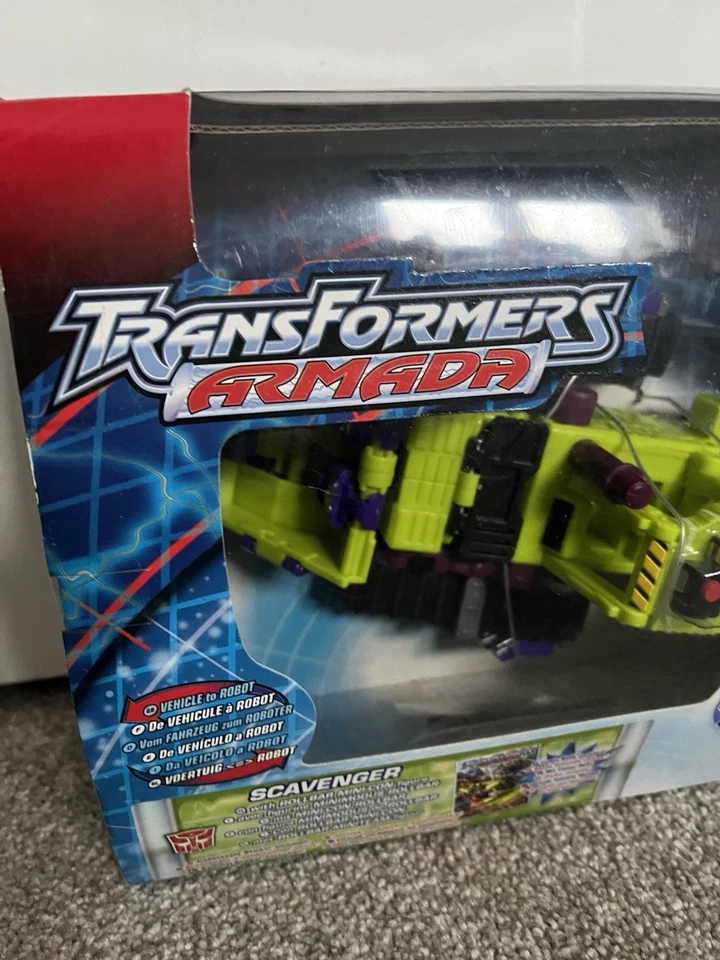 Transformers Armada Scavenger Hasbro 2002 Rollbar Mini-Con New Sealed Figure - Image 2 of 4