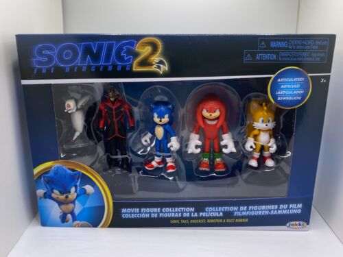 Bonecos Sonic Hedgehog Movie 2 Originais Importado Kit 4 Art