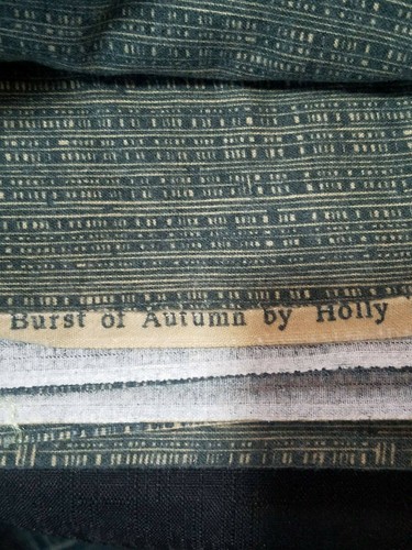 1/2 yd Sewing Quilting Fabric Moda Burst of Autumn By Holly Taylor - Picture 2 of 2