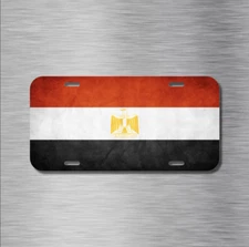 Egypt Egyptian Flag Cairo Luxor Alexandria Vehicle License Plate Auto Car NEW