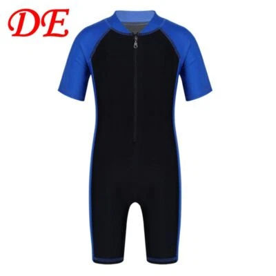 DE ranrann Einteiler Bademode Jungen Mädchen Badeanzug UV-Schutz Badebekleidung