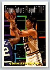 1993-94 Topps - Topps Playoff MVP John Stockton #201