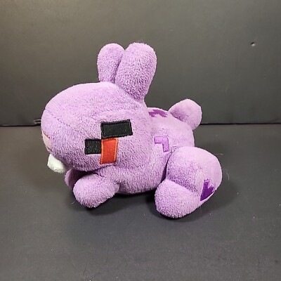 Terraria Bunny Rabbit Plush 6” Stuffed Animal Purple Stuffed