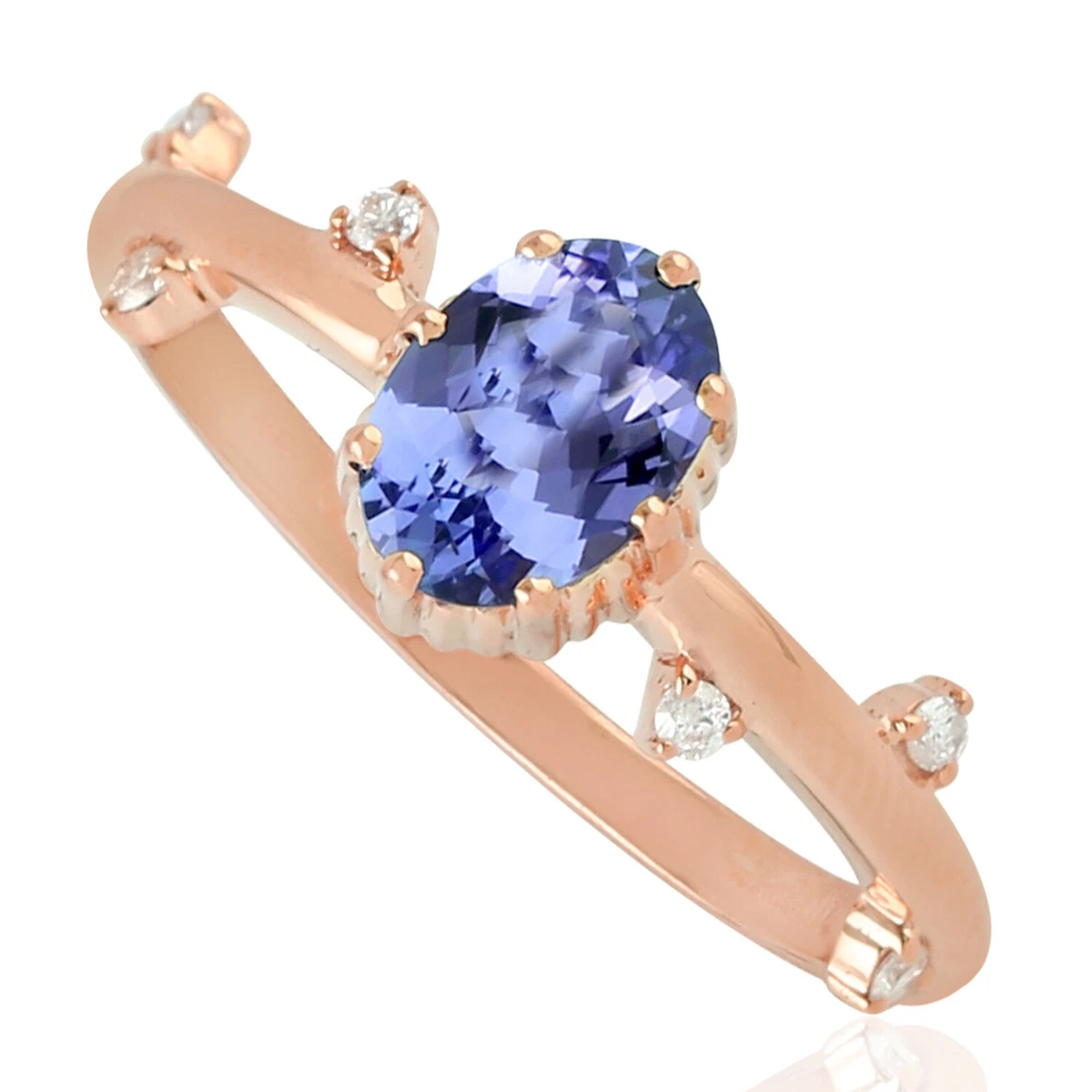 Tanzanite birthstone sale rings