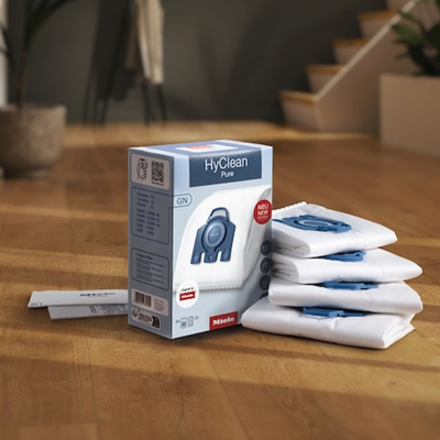 Genuine Miele HyClean 3D Efficiency GN Vacuum Dust Bags - 4 Bags & 2 Filters Included | 3.5L Capacity 6 thumbnail image