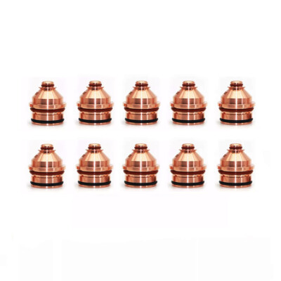 10Pcs 220182 Plasma Cutter Nozzle Tips 130A For Hypertherm HPR260/130/400 Torch