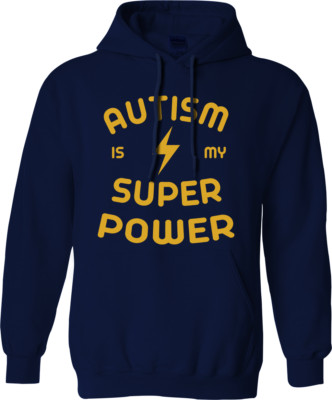 Autism Is My Super Power Hoodie Sei mutig, schärfe gemeinsam das Bewusstsein Kindergeschenke