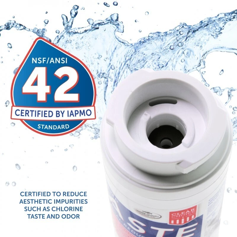 ClearChoice Taste CLCH101 RefrigeratorWater Filter Compatible W/UKF8001 EDR4RXD1 - Image 2 of 2
