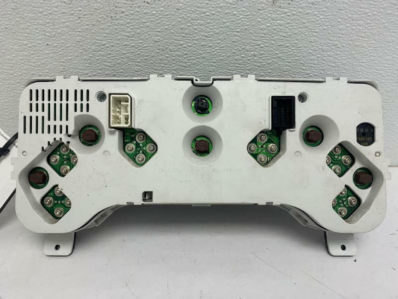 20012002 Jeep Wrangler Instrument Cluster Speedometer Gauge Cluster