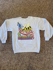 Sandee Sweats Seabees Size Large Sweatshirt Very Rare Vintage Made In USA
