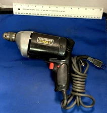 Vintage Sear Craftsman Type I Electric Drill 3/8" Model 315 11450 With Chuck Key