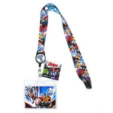 Marvel Avengers Thor Lanyard With Retractable Card Holder