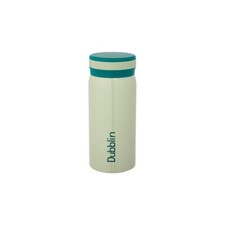 Termo deportivo de acero inoxidable para mantener caliente 6 horas frío 12 horas verde 200 ml