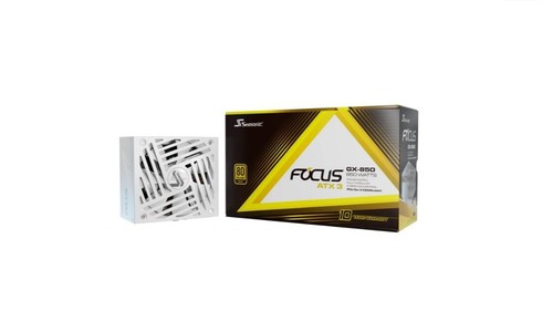 Seasonic FOCUS GX-850 WHITE ATX3 850W 80+ Gold Full-Modular, Fan Control - 第 1/10 張圖片