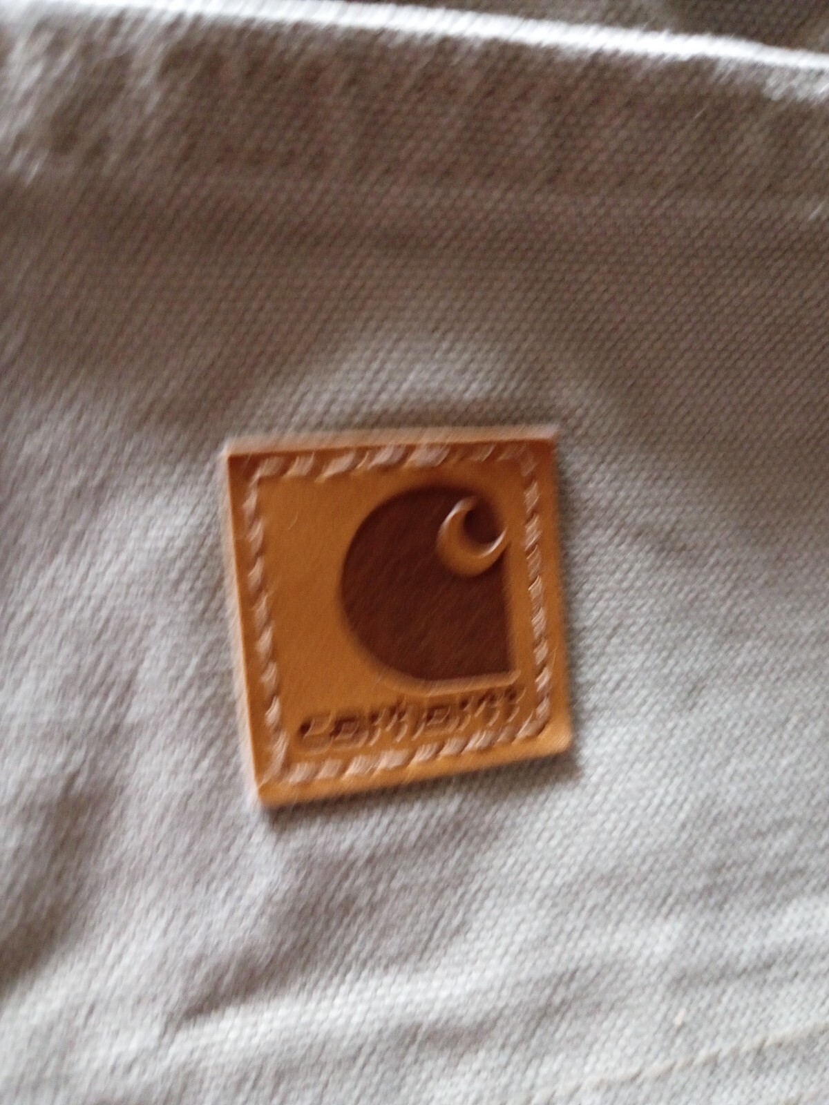 Carhartt Original Dungaree Fit Duck Painter Pants, Men's, Size 34 cotton Khaki type Vintage Second Hand main image 1