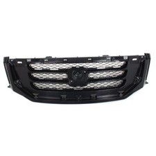 Matte Black Front Grille Grill Wo Molding For 08-10 Honda Odyssey Van New Parts Matte Black Front Grille Grill Wo Molding For 08-10 Honda Odyssey Van New Parts