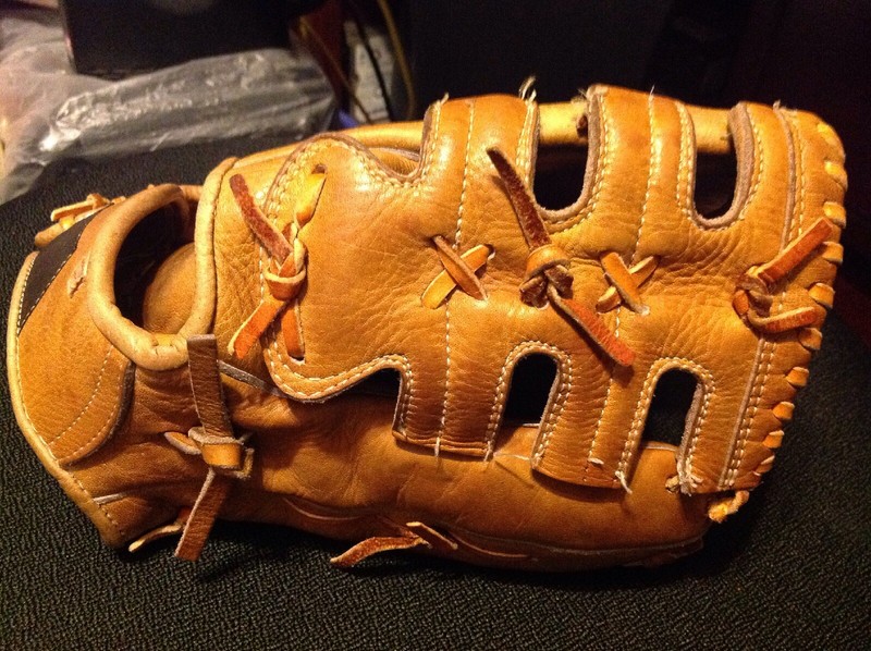 Winston Leather F-108 Baseball Glove Mitt 10-1/2" Made in Japan Circa RHT🔥🇺🇸