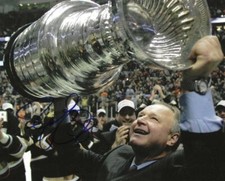 Autographed 8x10 RANDY CARLYLE  Anaheim Ducks photo - w/COA