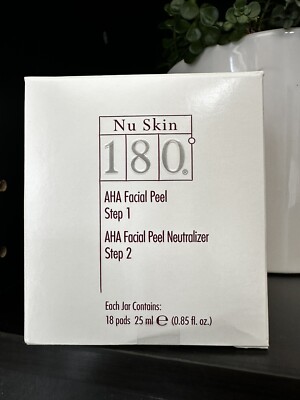 Nu Skin 180 AHA Facial Peel with Facial Peel Neutralizer