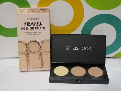 SMASHBOX ~ TRAVEL SPOTLIGHT PALETTE HIGHLIGHTER TRIO ~.17 OZ BOXED / SEE PICTURE