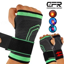 Compression Wrist Brace Support Gloves Arthritis Pain Relief Carpal Tunnel Hand