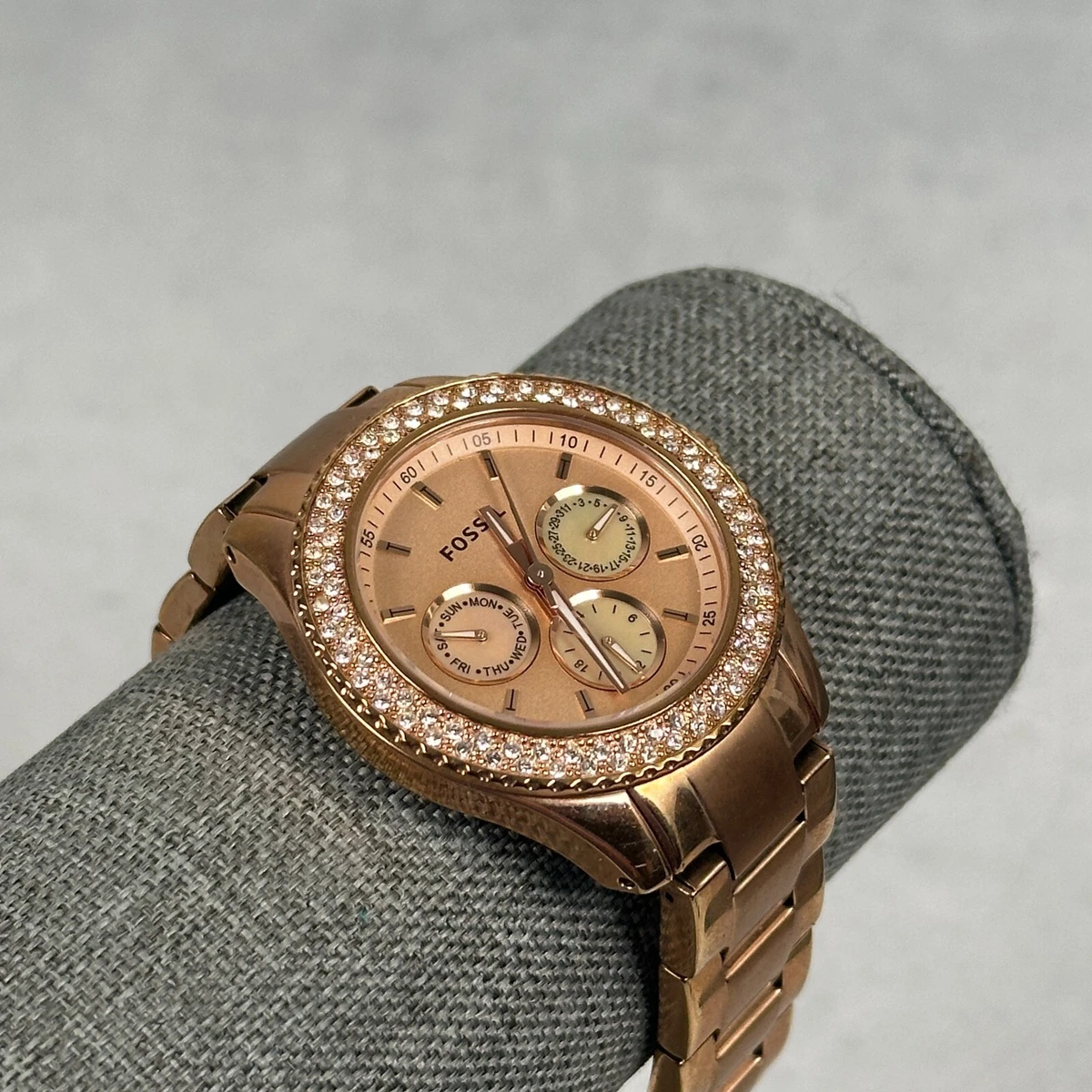 Stainless Steel Fossil Stella Analog Wristwatches for sale 