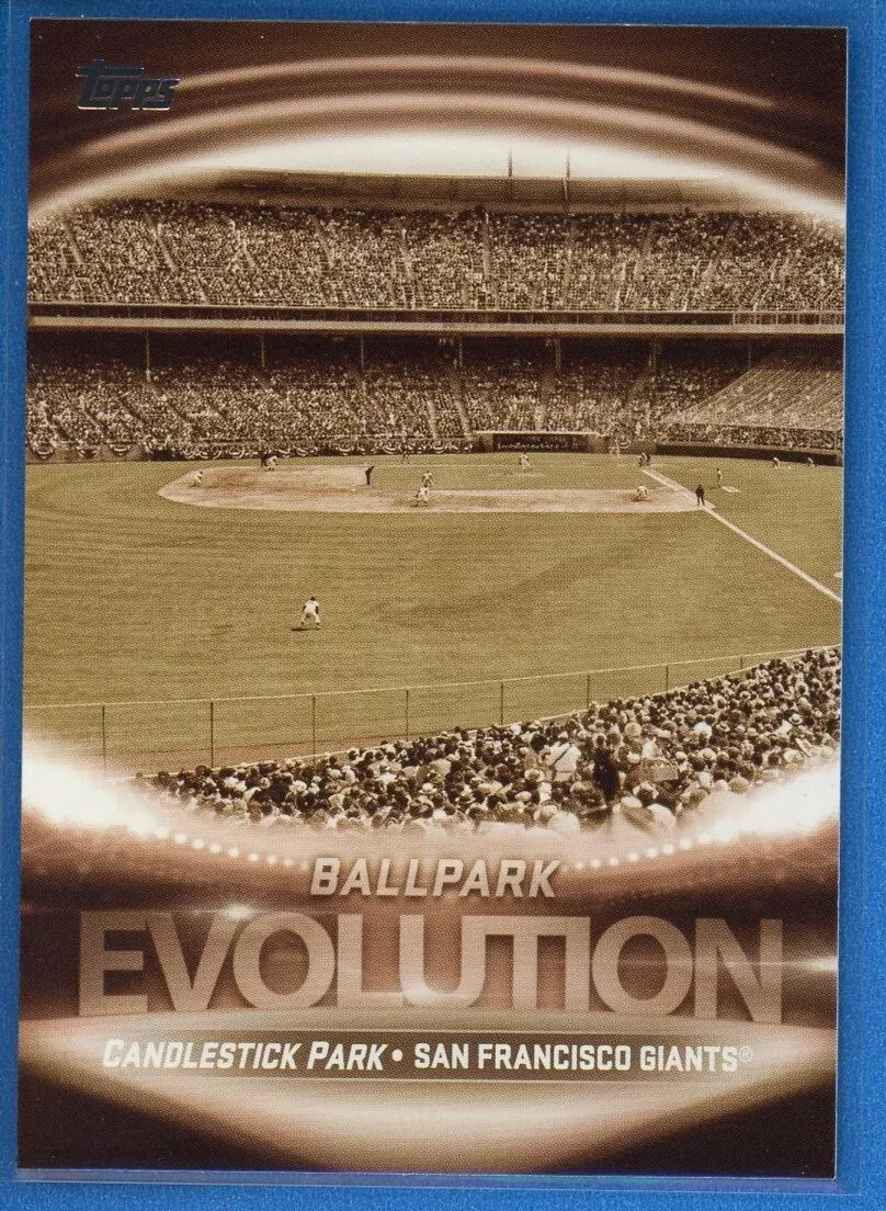 Candlestick Park trading card