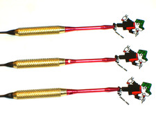 Soft Tip Darts 18 Gram Brass New with Aluminum Shafts, 966