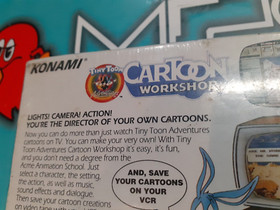 Tiny Toon Adventures Cartoon Workshop Nintendo NES Nuovo sigillato