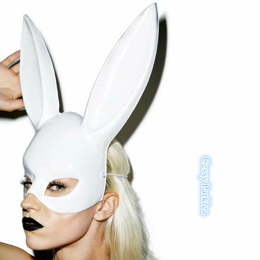 SN-A2-2 Unisex Fiesta Orejas de Conejo Máscara Facial Accesorio de Pascua Foto 4 de 4