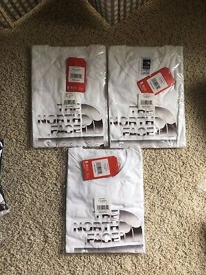 Supreme x The North Face Metallic Logo T Shirt White Size Large SS18 | eBay