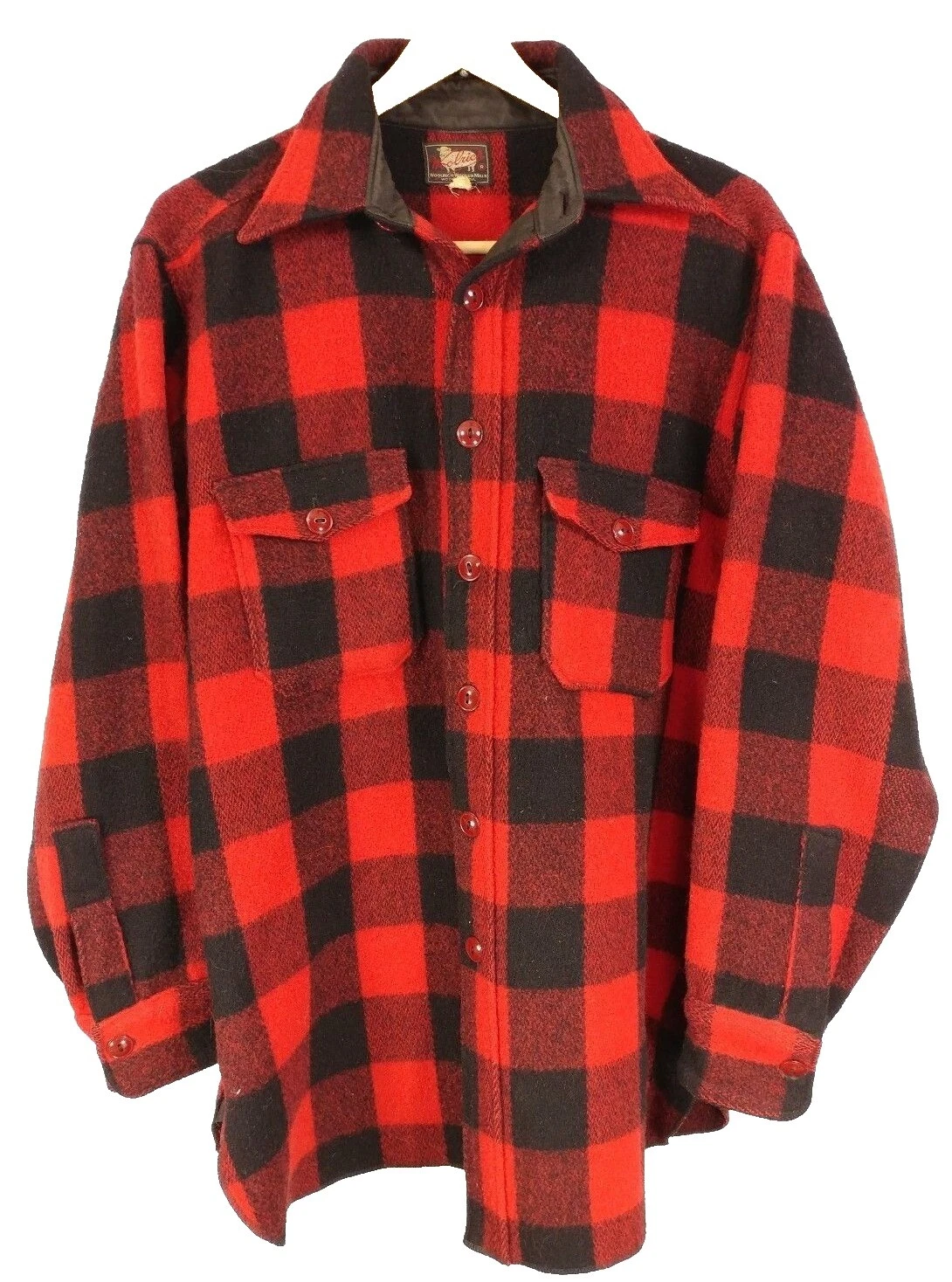 Multi-Color 1940s 100% lana abrigos y chaquetas abrigos Vintage para Hombres